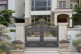 怎样保证铝艺围墙庭院大门的完整性呢？图片