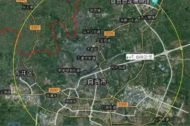 自贡市各地至市区直线距离，沿滩区最近，荣县最远，了解一下？图片