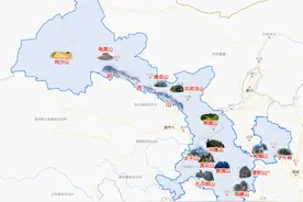 甘肃15座名山分布图——观名山格局，解名山之名图片
