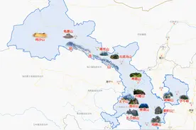 甘肃15座名山分布图——观名山格局，解名山之名图片