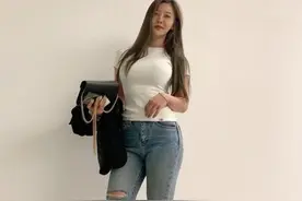 微胖与偏瘦类型的女孩，你更倾向于哪种类型图片
