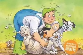 有声绘本故事《怕痒痒的小绵羊》图片