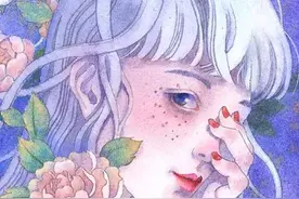 画活了！一组超美的水彩人物画，不信get不到你！内含详细教程图片