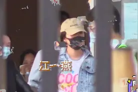 37岁江一燕被疑隐婚生女，家人抱宝宝同乘飞机，小孩已有一岁大图片