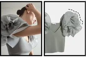 微胖女生别瞎穿泡泡袖！容易显胖显肩宽图片
