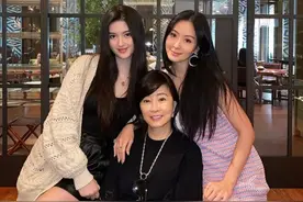 第一名媛孙芸芸，冻龄20年把老公熬成老汉，妈妈女儿变“姐妹”图片