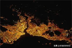 每当夜幕降临，整个地球村一片灯火辉煌，就像天上闪烁的星星图片