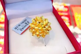 今天分享的是黄金戒指图片