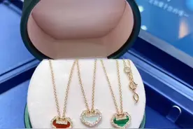 珠宝欣赏---钻石如意项链图片