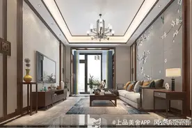 上海夫妻的三层别墅，选择中式风，一点都不老气，真的很有品味图片