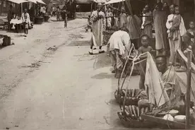 天津老城西大湾子，李金鳌永丰屯锅伙所在地，大福来锅巴菜原址图片