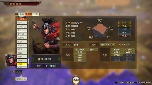 三国志14特典武将评级