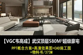 「最新别墅豪宅」武汉顶层580m²超级豪宅图片