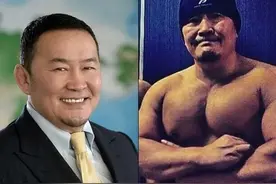 蒙古国总统竟是个肌肉男，普京都被他秒杀了图片
