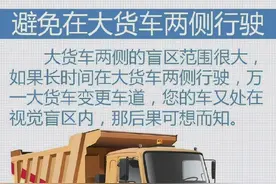 如何与大货车和谐相处图片