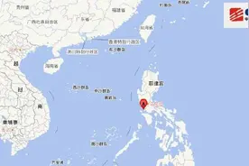 菲律宾发生6.3级地震 震源深度100千米图片