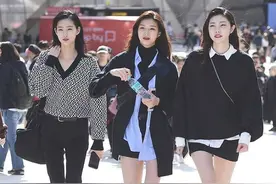 女人再懒也少穿运动鞋，今年韩国很火的“6双鞋”，显高不累脚图片