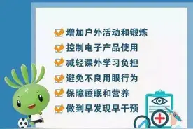 保护视力！新学期，这份护眼贴士送给孩子图片