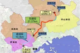 建成即免费通行！深圳东部过境高速工程加快推进图片