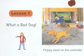 1级绘本B级Lesson 1:Floppy到底是好狗还是坏狗图片