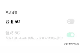 升级鸿蒙后，5G快捷开关没了！咋回事？图片