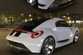 大众甲壳虫，电动概念车，看上去很完美图片