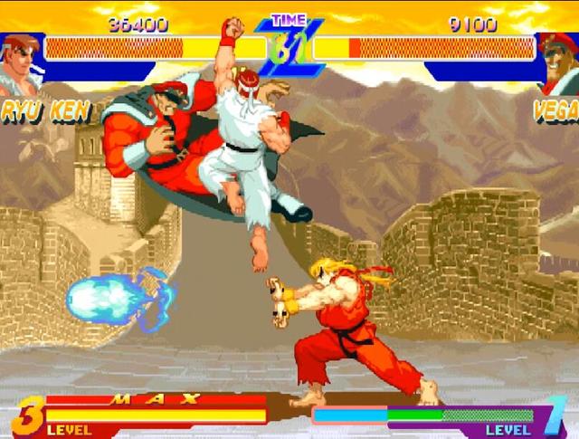 《街头霸王》居然还有2挑1模式，顶尖高手都会被打抑郁
