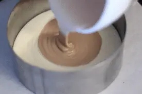 新手都能做的渐变巧克力蛋糕，4个渐变色看起来像油画，好吃不腻图片