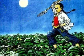 “老师，闰土好残忍，用叉刺小动物”，网友的评论亮了，大写的服图片
