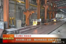 牢记嘱托 砥砺奋进 祁东归阳工业园：强化科技攻关　延伸产业链条图片