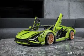 买不起半个亿的兰博基尼Sian FKP 37，那就看看这辆！怎么说也是乐高机械组终极系列中最复杂的图片