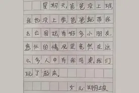 小学生才是隐藏的“名侦探”，日记“揭发”老爸，被妈妈发现秘密图片