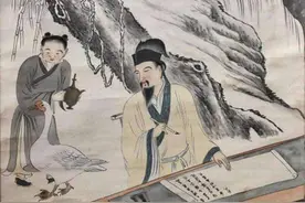 农村霸主"大鹅"，在唐朝是萌宠，如果你家没鹅，都不好意思出门图片