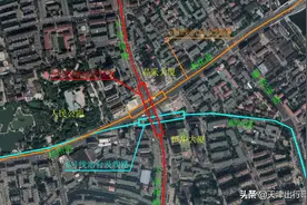 三线换乘，地下五层，天津在建最复杂的地铁站就是他图片