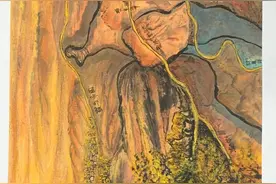 百变喀秋莎历时一年完成国画长卷《丝绸之路》70x2000cm图片