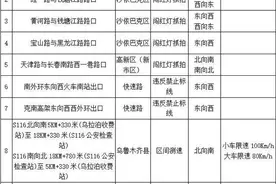 @乌鲁木齐车主注意了，这些路段启用电子警察抓拍设备图片