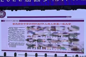 有图有真相！重庆南开、八中、西附2021高考成绩终于“实锤”了图片