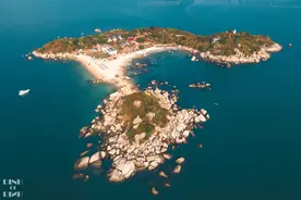中国第一个私人海岛，被称为“中国马尔代夫”，惠州三角洲岛图片