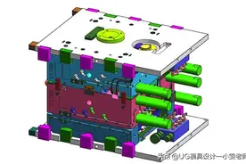 模具分模—新手教程，通过案例教你学会曲面分模，小白不学一招吗图片