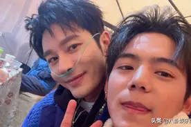 黄晓明丁真西藏重聚，丁真爆哥哥缺氧严重，晒帅气照证明身体无碍图片