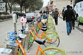 太原公共自行车可以扫码租车 微信、支付宝扫码均可图片