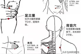 四大强壮要穴之膏肓穴图片