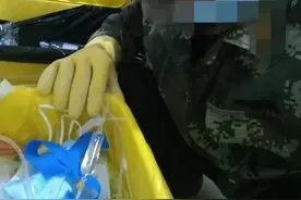 医院保安确诊艾滋称清运医疗垃圾多次被针头扎出血，一家老小检测都健康，院方否认院感，建议走法律途径图片