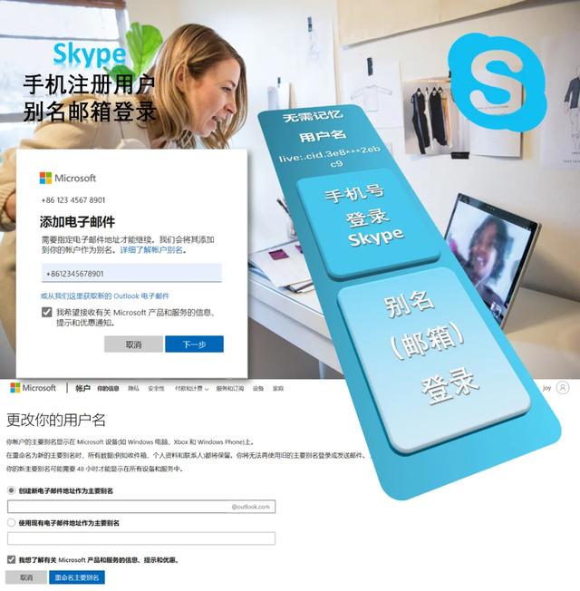 Skype为客户提供更多的登录方式