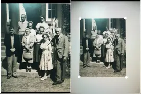 原来手机自带扫描仪，一秒将老照片无损地扫描到手机上，特别清晰图片