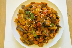 家常小炒，香辣茄块，简单美味营养，超级下饭，今晚米饭不够吃图片