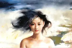 周迅18岁做人体模特，一幅画卖184万，迷倒无数网友图片