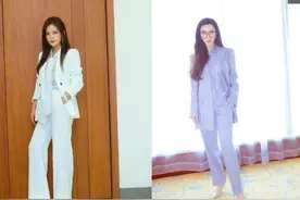 42岁赵薇与37岁范冰冰同穿百万西装，相差5岁差距可不止一丁点图片