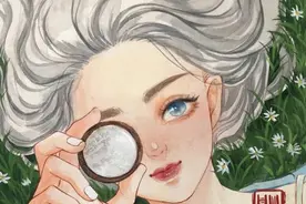 韩国画师把奥利奥画成美少女，三种口味对应三个萌妹子图片