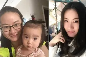 女性生娃前后对比图走红，当妈前后差距一目了然，真是太扎心了图片